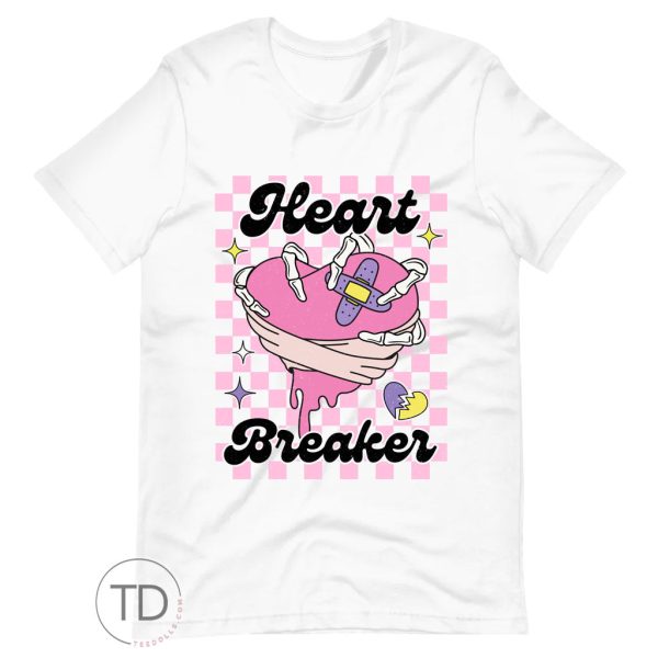 Heart Breaker – Funny Anti Valentine’s Day Shirt