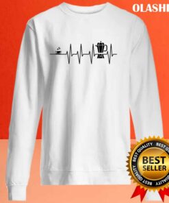 New Coffee Lover Addicted Heartbeat T shirt Trending Shirt 2