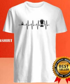 New Coffee Lover Addicted Heartbeat T shirt Trending Shirt 4