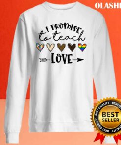 New I Promise To Teach Love Autism African Lgbt Pride T shirt 2