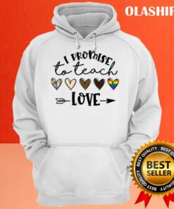 New I Promise To Teach Love Autism African Lgbt Pride T shirt 3
