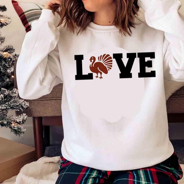 New Love Turkey Thanksgiving Turkey Shirt , Trending Shirt