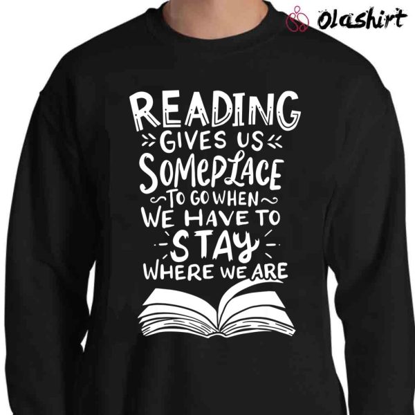 New Reading Reader Book Lover Literature Library Month T-shirt