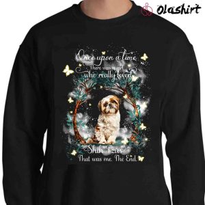 New There Was A Girl Who Really Love Shih Tzu Standard T-shirt