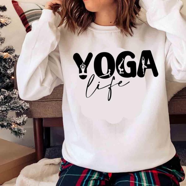 New Yoga Lifestyle Shirt, Yoga Lover Shirts Women