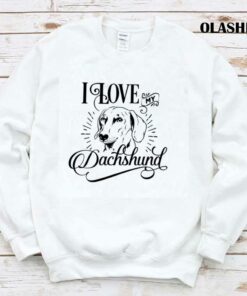 Official I Love My Dachshund T shirt Trending Shirt 1