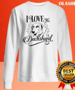 Official I Love My Dachshund T shirt Trending Shirt 2