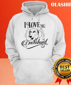 Official I Love My Dachshund T shirt Trending Shirt 3