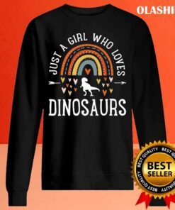 Official Just A Girl Who Loves Dinosaurs Rainbow Gifts For Dino Lover T-shirt 1 Official Just A Girl Who Loves Dinosaurs Rainbow Gifts For Dino Lover T shirt 2