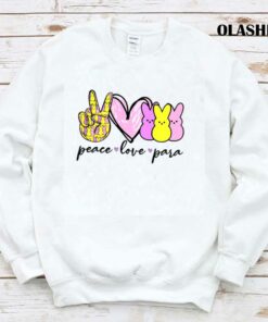 Para Peace Love Bunny Shirt 1
