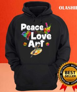 Peace Love Art Painting Teaching Art Teacher Shirt 2 Peace Love Art Painting Teaching Art Teacher Shirt 3