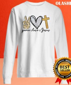 Peace Love Jesus T shirt Trending Shirt 2
