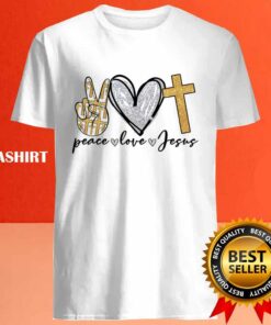 Peace Love Jesus T shirt Trending Shirt 4