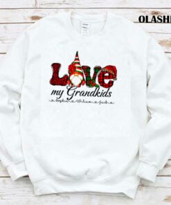 Personalized Grandma Love My Grandkids Kid Shirt 1
