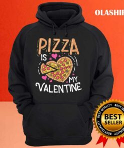 Pizza Is My Valentine Funny Valentines Day Boys Kids T shirt 3