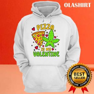 Pizza Is My Valentine Funny Valentines Shirt 3