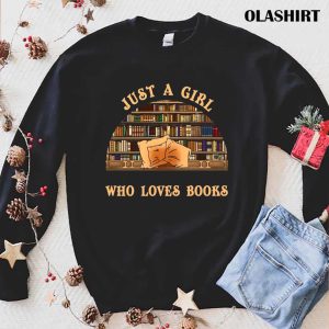 Reading Chibi Girl Just A Girl Who Loves Books Shirt