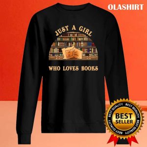 Reading Chibi Girl Just A Girl Who Loves Books Shirt