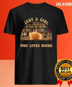 Reading Chibi Girl Just A Girl Who Loves Books Shirt 4