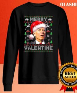Santa Joe Biden Merry Valentine Day Ugly Christmas T shirt 2