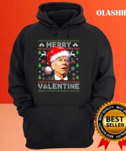 Santa Joe Biden Merry Valentine Day Ugly Christmas T shirt 4