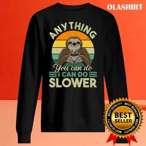 Sloth Coffee Lazy Slow Not Fast Love Relaxing Hanging Vintage Shirt