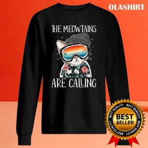 Snowboard Retro Goggles Ski Cat Lover T-shirt