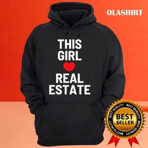 This Girl Loves Real Estate Valentines Day Tee T shirt 3