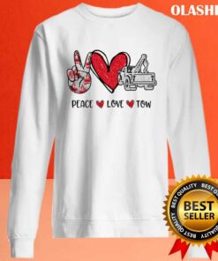 Tow Truck Driver Peace Love Tow T shirt Trending Shirt 2