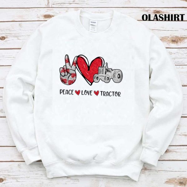 Tractor Peace Love Tractor T-shirt , Trending Shirt