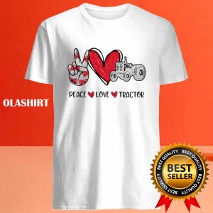 Tractor Peace Love Tractor T shirt Trending Shirt 4