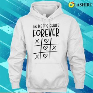 Valentines Kids Family Tic Tac Toe Game T shirt 3