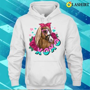 Xoxo T shirt Romantic Horse Xoxo Valentine Day T shirt 3