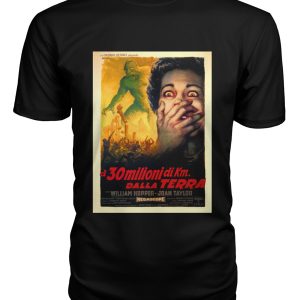 20 Million Miles to Earth (1957) Italian poster t-shirt