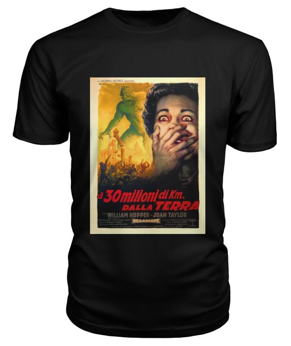 20 Million Miles to Earth (1957) Italian poster t-shirt