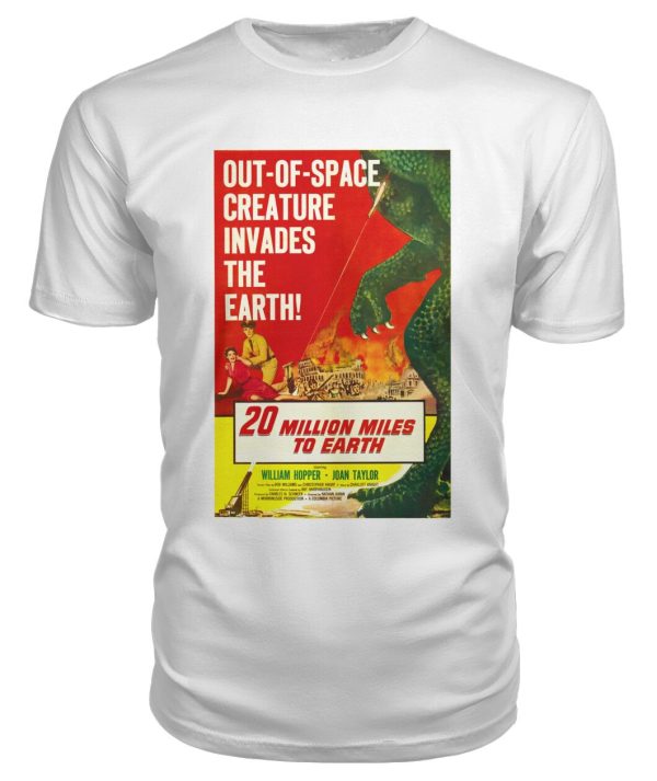 20 Million Miles to Earth (1957) US poster t-shirt