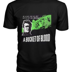 A Bucket of Blood (1959) t-shirt