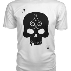 Ace of Spades black skull t-shirt