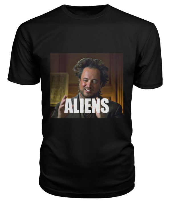 Ancient Aliens (2009) meme t-shirt