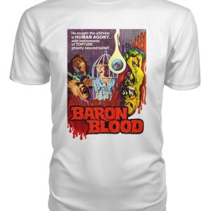 Baron Blood (1972) t-shirt