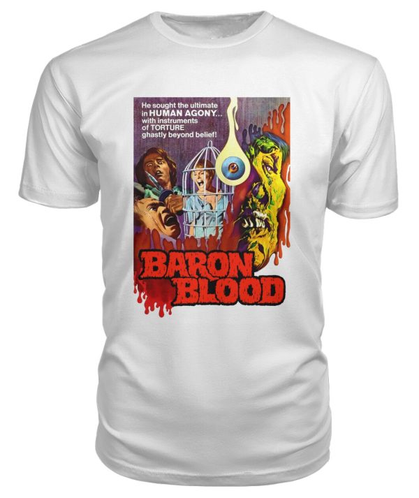 Baron Blood (1972) t-shirt