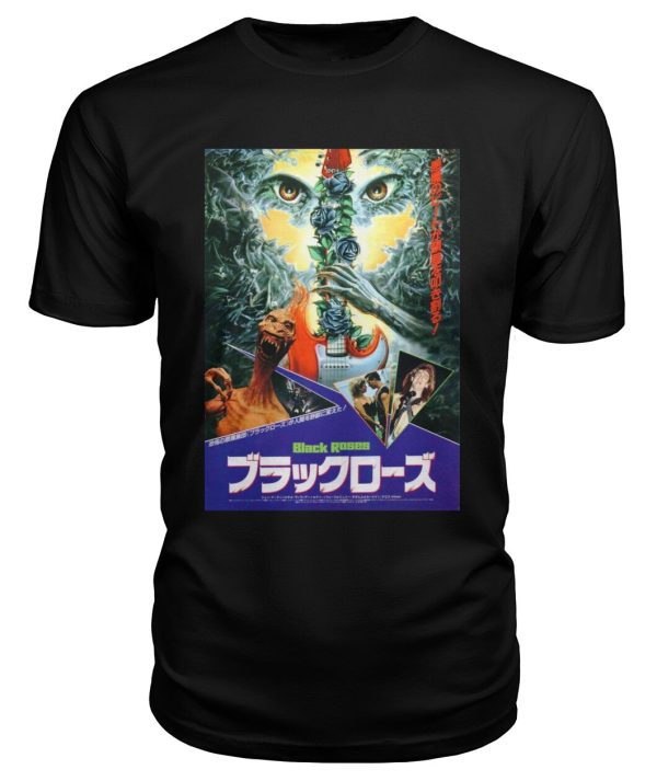 Black Roses (1988) Japanese t-shirt