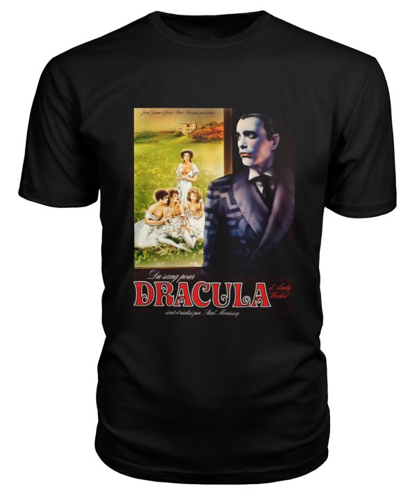 Blood for Dracula (1974) French poster t-shirt