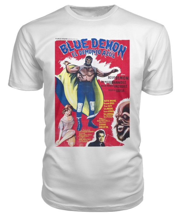 Blue Demon El Demonio Azul (1965) t-shirt