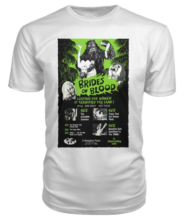 Brides of Blood (1968) t-shirt