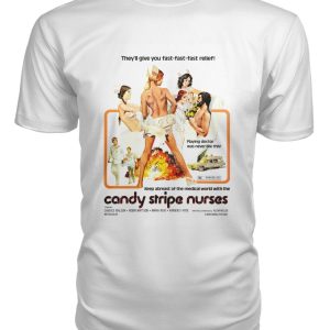 Candy Stripe Nurses (1974) t-shirt