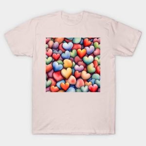 Candy hearts Valentine’s Day T-Shirt