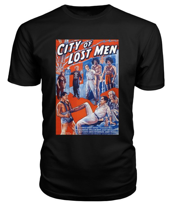 City of Lost Men (1940) t-shirt