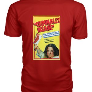 Criminally Insane (1975) t-shirt