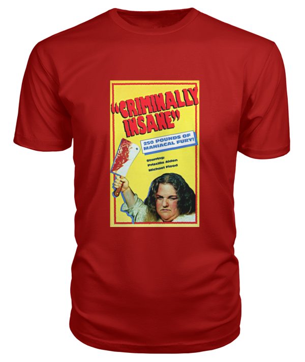 Criminally Insane (1975) t-shirt